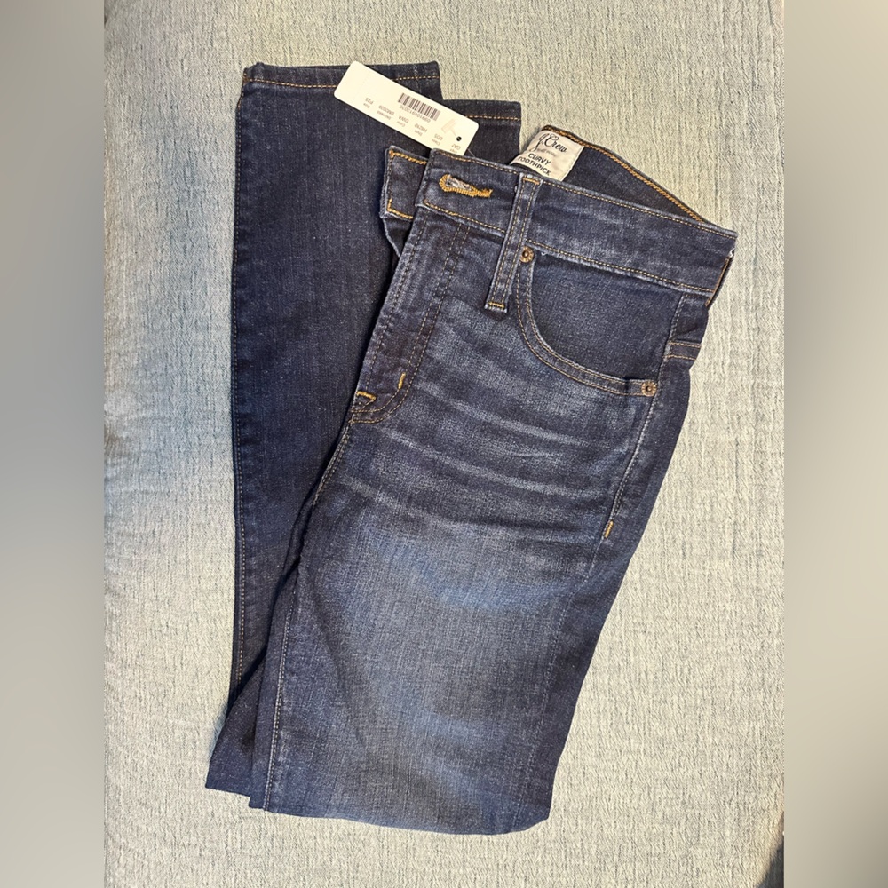 NWT JCrew toothpick jeans 25P